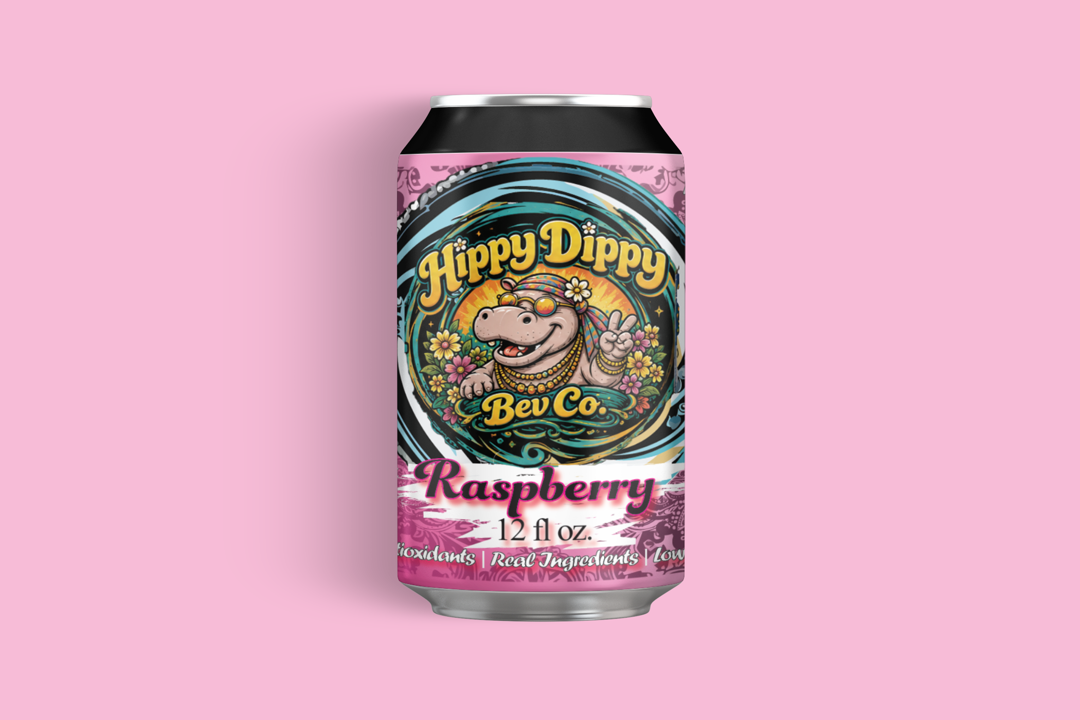 Raspberry Kombucha 4-pack
